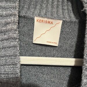 Kerisma Heather Gray Knit sweater dress